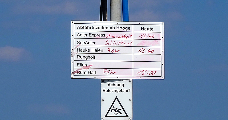 schild schiffe hooge