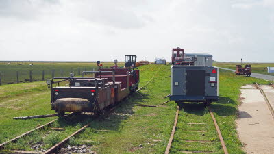 77 Retour am Lorenbahnhof von Langeness