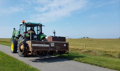 79 Abtransport der Lore zum Gstehaus Neuwarft